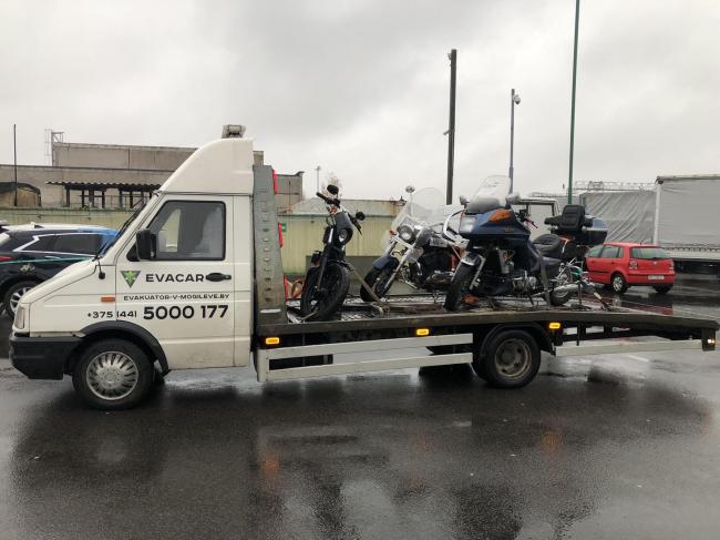 Эвакуация мотоциклов и квадроциклов в Могилеве